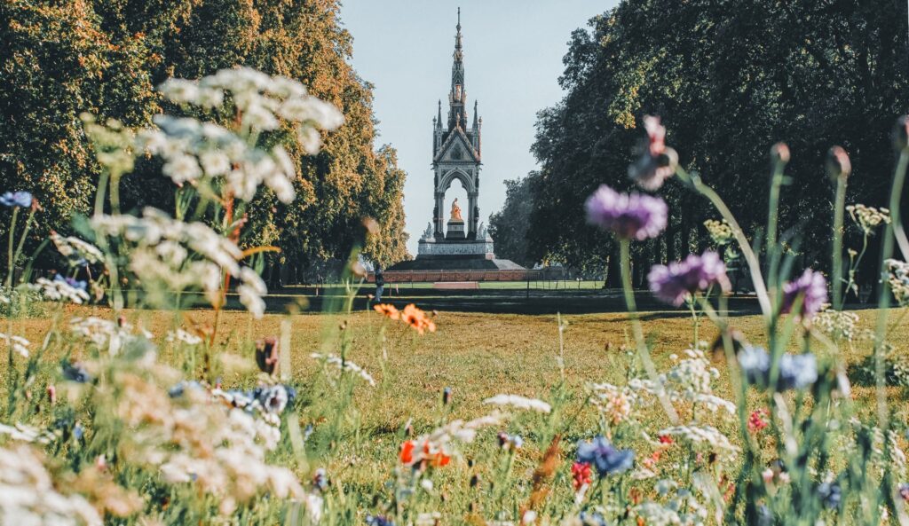Hyde Park London in Summer