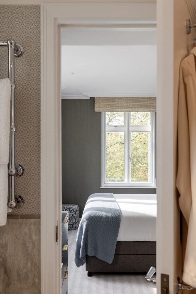 Each apartment's bespoke interior design creates a unique character, with an option for guests to personalise their furnishings and spaces. Photo: Penguin Eggs Photo